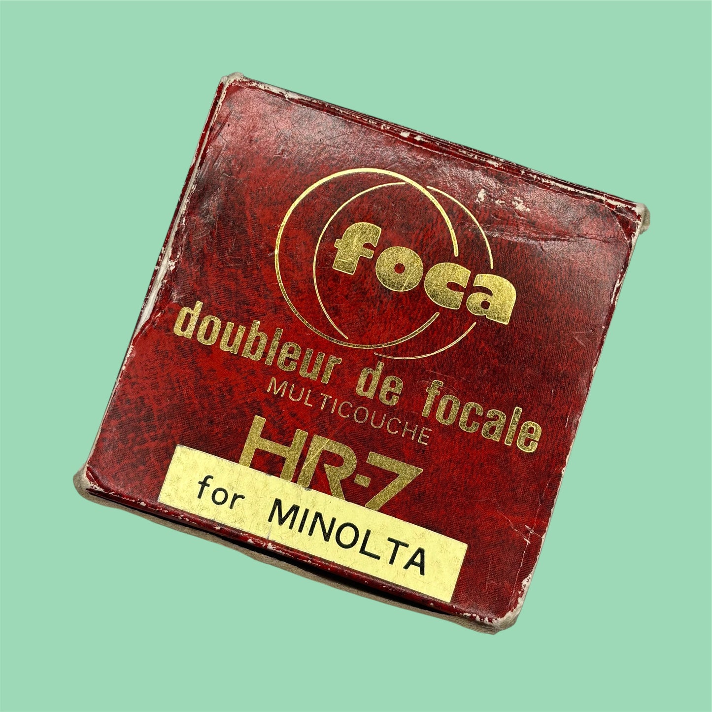 Doubleur de focale FOCA et sa boite d’origine / Pour Minolta