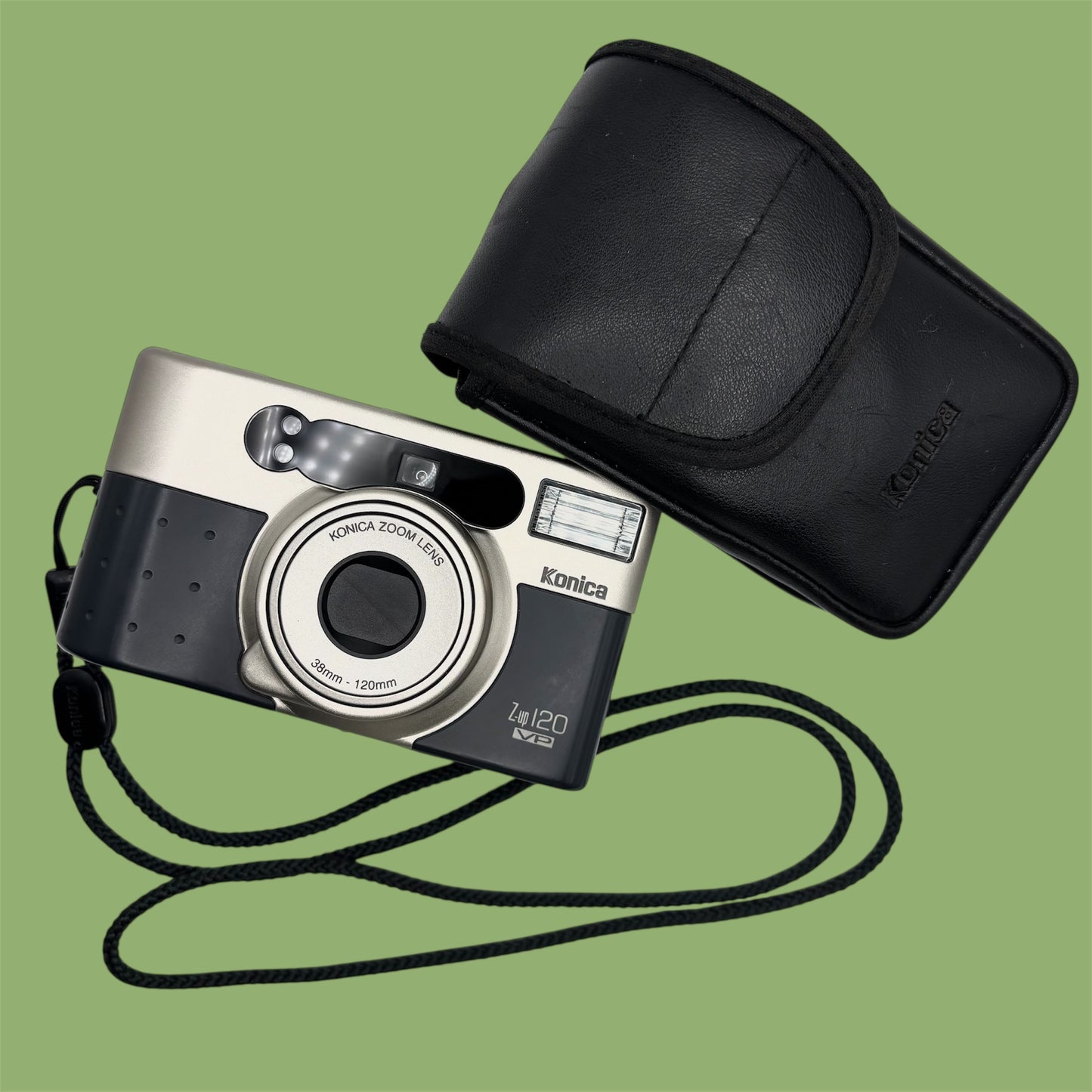 Le Konica Z-Up 120 VP et son étui