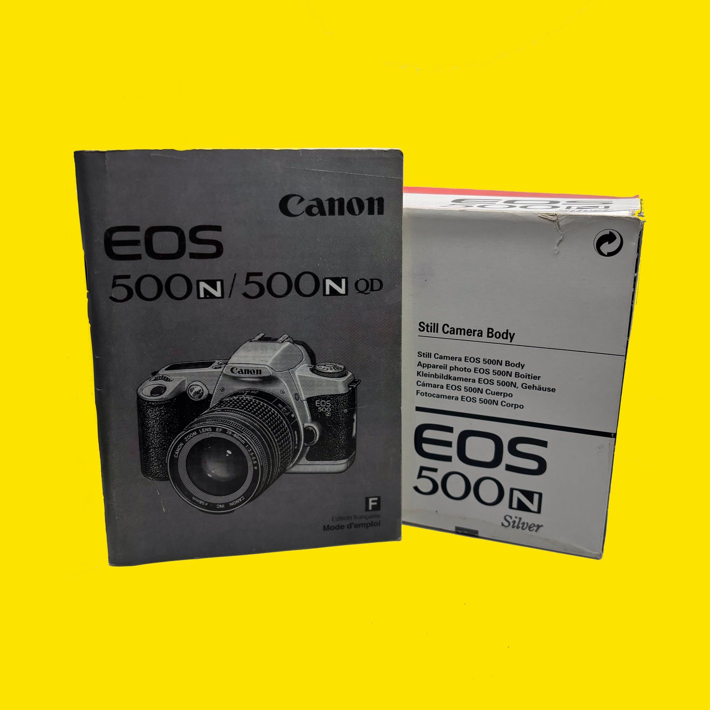 Le Canon EOS 500N + 35-80mm