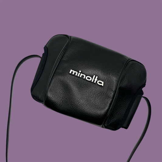 Étui souple similicuir pour Compact - Minolta