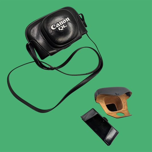 Étui rigide en cuir pour Compact télémétrique - Canon