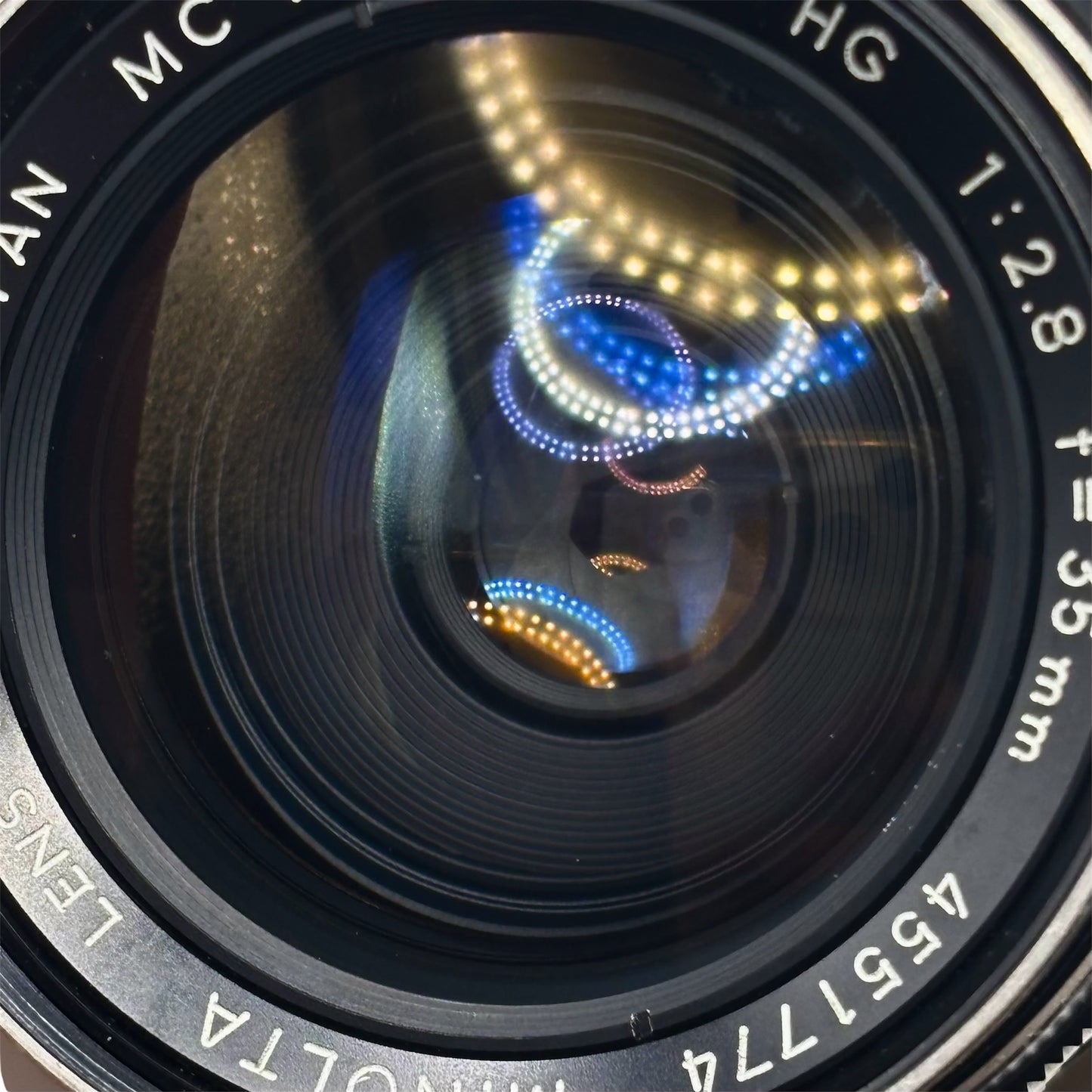 Minolta MC W-Rokkor HG Lens 35 mm