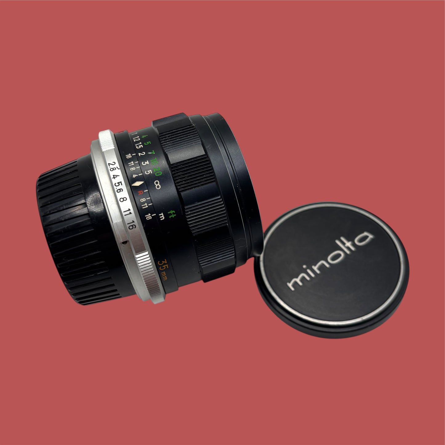 Minolta MC W-Rokkor HG Lens 35 mm