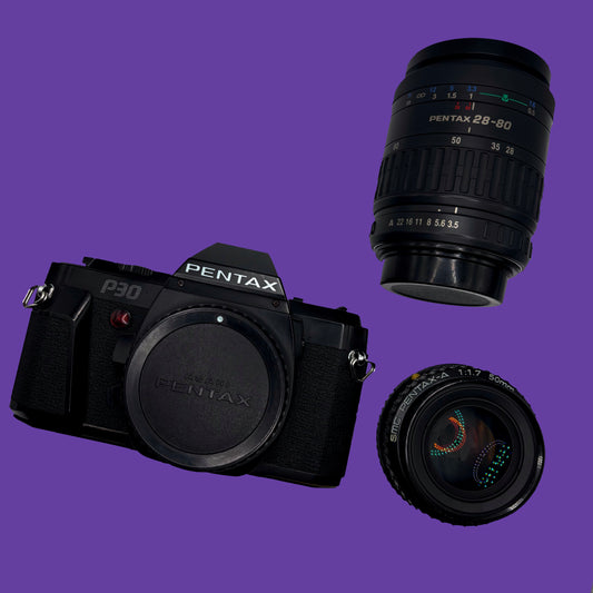Le Pentax P30 + Objectif(s)