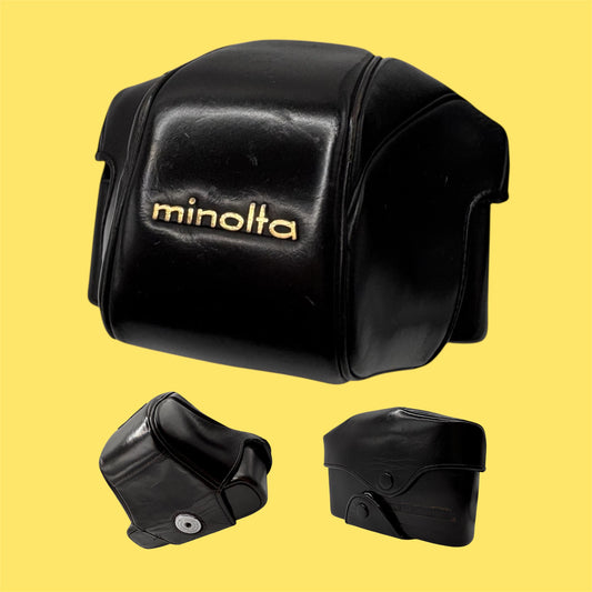 Étui rigide en similicuir pour Reflex - Minolta