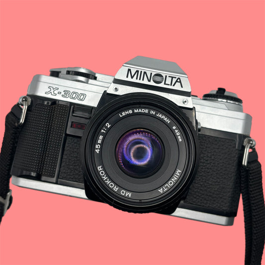 Minolta X-300 + Objectif(s)